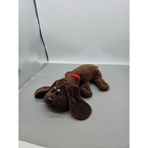 Vintage 1985 Pound Puppies Dark Brown 18" Puppy Tonka